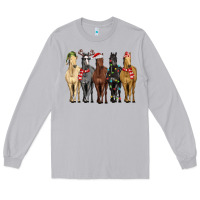 Moon Dust horses with christmas Long Sleeve Tee - MaliasSmallBusiness