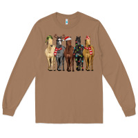 Toasted Coconut horses with christmas Long Sleeve Tee - MaliasSmallBusiness