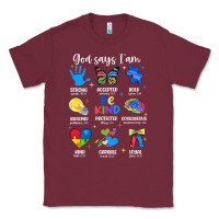 God Says I Am Autism Classic Tee | Teevron