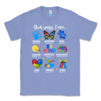 Colony Blue god says i am autism Classic Tee - JahusDesignShop
