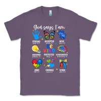 Lavender god says i am autism Classic Tee - JahusDesignShop