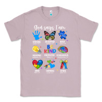 Lilac god says i am autism Classic Tee - JahusDesignShop