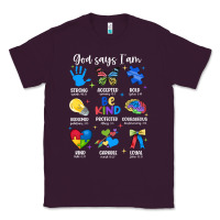 Plum god says i am autism Classic Tee - JahusDesignShop