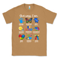 Toasted Coconut god says i am autism Classic Tee - JahusDesignShop