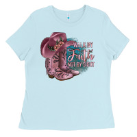 Walk By Faith Not By Sight Ladies Tee | Teevron