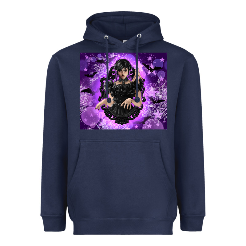 Gothic Girl Night Heavyweight Hoodie by TumblerDesignByShophia | Teevron