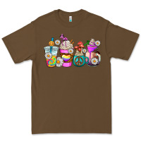 Cacao hippie coffee cups Premium Tee - AdoDesignShop