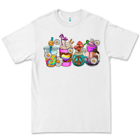 White hippie coffee cups Premium Tee - AdoDesignShop