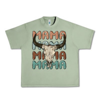 Oil Green mama Urban Heavy Tee - MaliasSmallBusiness