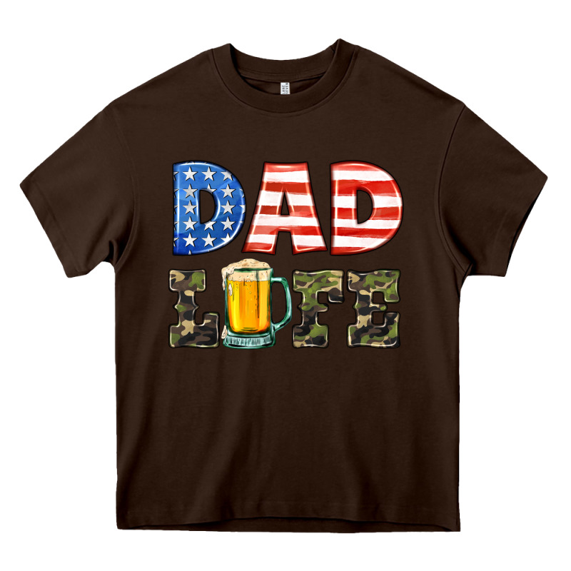 Dad Life Heavy Core Tee by HRA Design Shop | Teevron