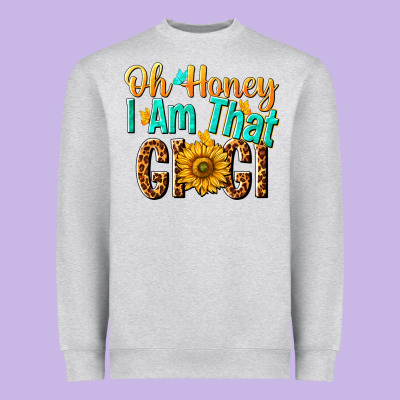 Oh Honey I Am That Gigi Nca Heavyweight Sweatshirt Designed By Nancycooperartshop