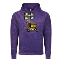 Cloud Purple Towable Light Towers Vintage Hoodie - LillyAllenDesigns