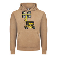 Vintage Coffee Towable Light Towers Vintage Hoodie - LillyAllenDesigns
