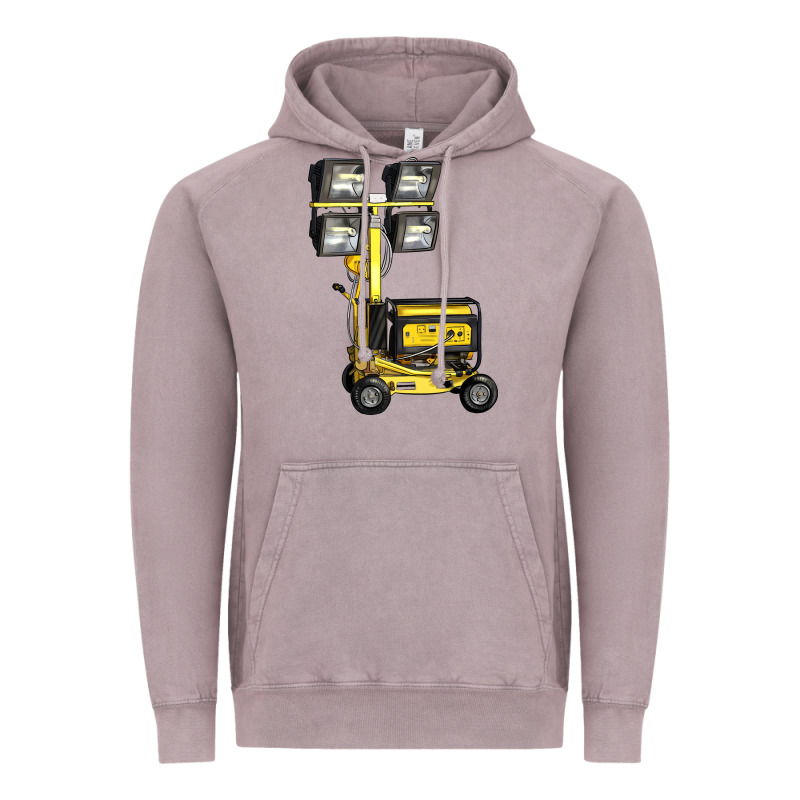 Towable Light Towers Vintage Hoodie by LillyAllenDesigns | Teevron
