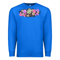 True Royal Easter eggs and crown of thorns Easter Day Premium Sweatshirt - HowdyJamesFarm