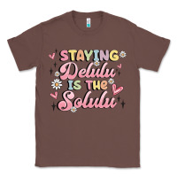 Chestnut staying delulu is the solulu Classic Tee - MaliasSmallBusiness