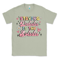 Matcha staying delulu is the solulu Classic Tee - MaliasSmallBusiness