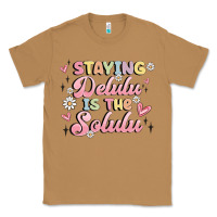 Toasted Coconut staying delulu is the solulu Classic Tee - MaliasSmallBusiness