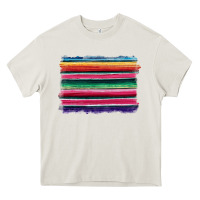 Cream serape Heavy Core Tee - BarkalooDesign
