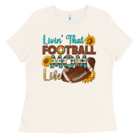 Bone livin' that football mom life Ladies Tee - HRA Design Shop