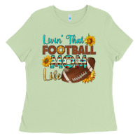 Matcha livin' that football mom life Ladies Tee - HRA Design Shop