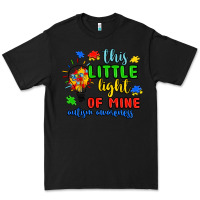 Black this little light of mine autism awareness Premium Tee - JahusDesignShop
