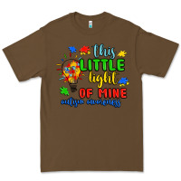 Cacao this little light of mine autism awareness Premium Tee - JahusDesignShop