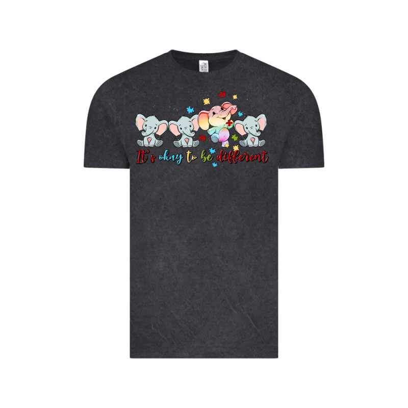 It's Okay To Be Different Vintage Tee by MaliasSmallBusiness | Teevron