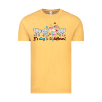 Vintage Mustard it's okay to be different Vintage Tee - MaliasSmallBusiness