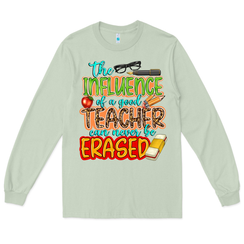 The Influence Of A Good Teacher Long Sleeve Tee by NancyCooperArtShop | Teevron