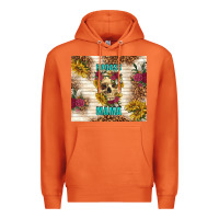 Carrot badass mama with flowers Premium Hoodie - TumblerDesignByShophia