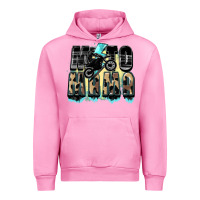 Fuchsia Pink Moto mama Mother's Day Urban Hoodie - FaDigitalArtStudio