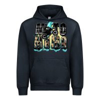 Navy Moto mama Mother's Day Urban Hoodie - FaDigitalArtStudio