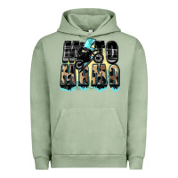 Pigment Oil Green Moto mama Mother's Day Urban Hoodie - FaDigitalArtStudio