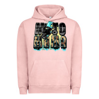 Pigment Salmon Moto mama Mother's Day Urban Hoodie - FaDigitalArtStudio