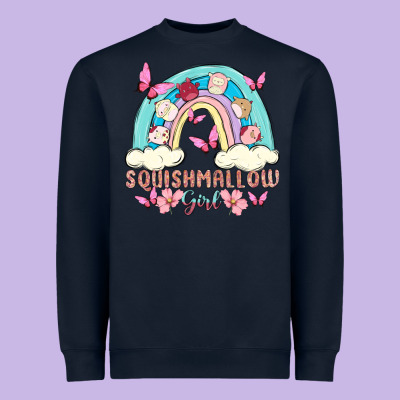 Squish Girl Heavyweight Sweatshirt Designed By Maliassmallbusiness