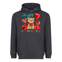 Smoke happy valentines day Valentine's Day Heavyweight Hoodie - HowdyJamesFarm