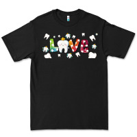 Black love tooth and tooth fairy Premium Tee - AdoDesignShop