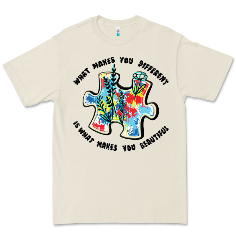 What Makes You Different Is What Makes You Beautif Premium Tee by JahusDesignShop | Teevron