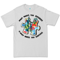 Dove Grey what makes you different is what makes you beautif Premium Tee - JahusDesignShop