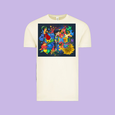 Autism Awareness Vintage Tee Designed By Maliassmallbusiness