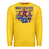Lemon Independence Day with gnomies Premium Sweatshirt - HowdyJamesFarm