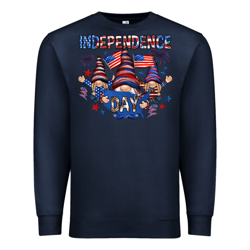 Independence Day With Gnomies Premium Sweatshirt by HowdyJamesFarm | Teevron