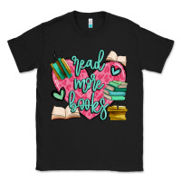 Black read more books Classic Tee - MaliasSmallBusiness