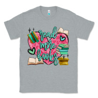 Heather Grey read more books Classic Tee - MaliasSmallBusiness