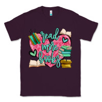 Plum read more books Classic Tee - MaliasSmallBusiness