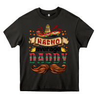 Asphalt nacho average daddy Heavy Core Tee - HRA Design Shop