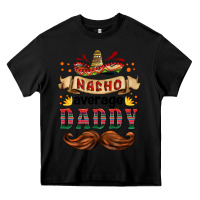 Black nacho average daddy Heavy Core Tee - HRA Design Shop