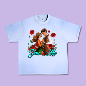 You And Me Urban Heavy Tee Designed By Adodesignshop