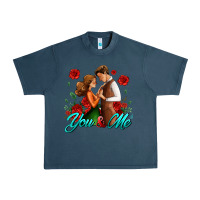Midnight Navy you and me Urban Heavy Tee - AdoDesignShop